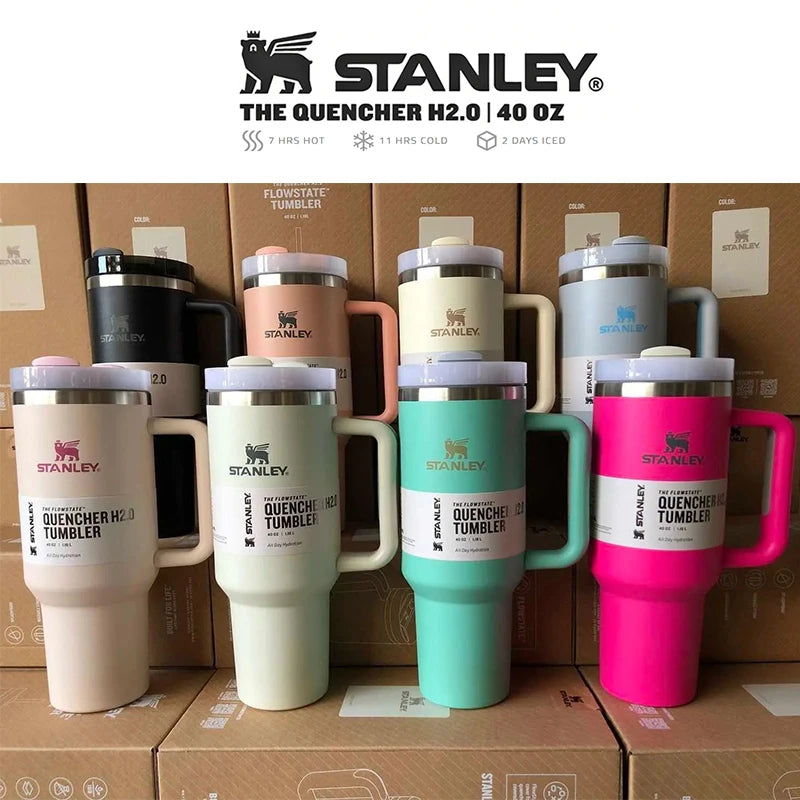 Stanley geïsoleerde beker met rietjes HK4