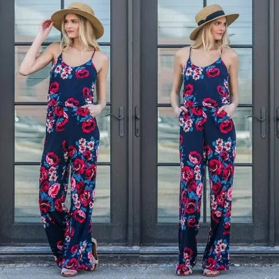 Floral Jumpsuit Fashion Trend JP3
