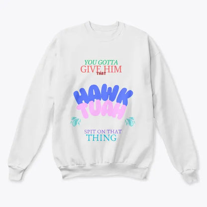 Klassiek unisex sweatshirt met ronde hals Hawk Tuah MC-2