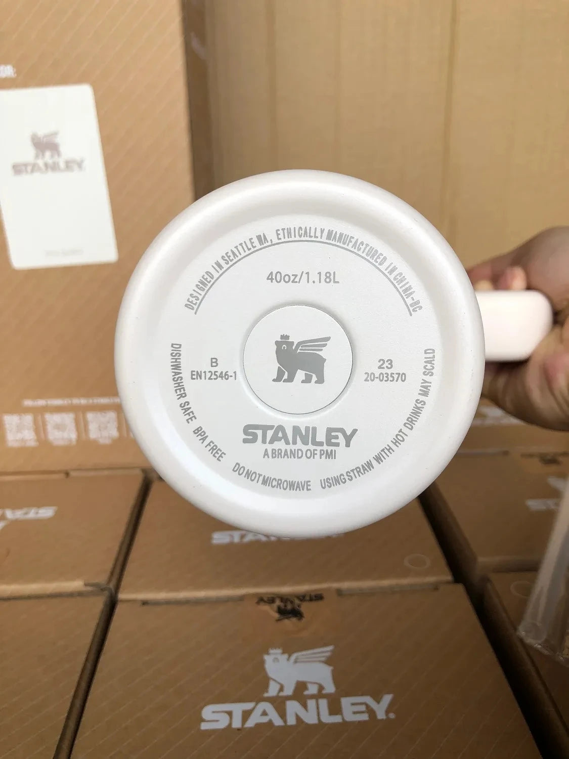 Stanley geïsoleerde beker met rietjes HK4