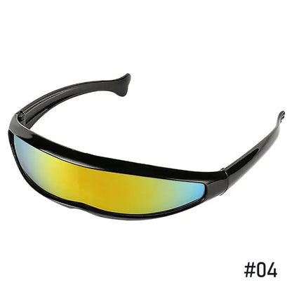 Futuristische Smalle Cycloopzonnebril SH8