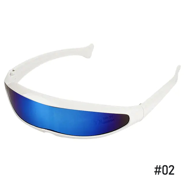 Futuristische Smalle Cycloopzonnebril SH8