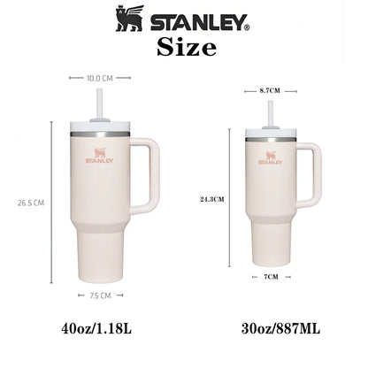 Stanley geïsoleerde beker met rietjes HK4