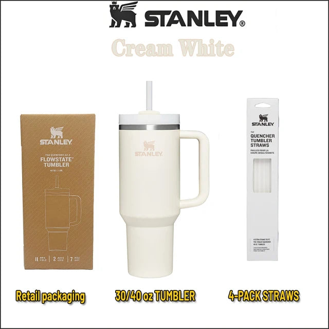Stanley geïsoleerde beker met rietjes HK4