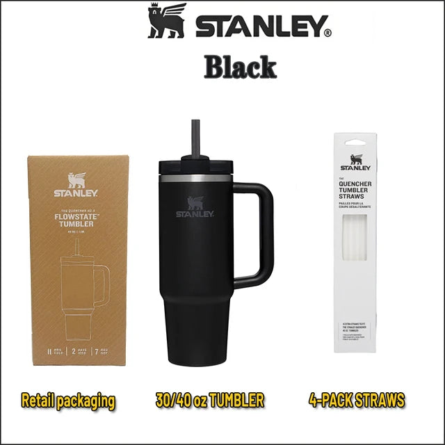 Stanley geïsoleerde beker met rietjes HK4