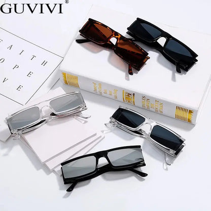 Vintage Rectangle Sunglasses SH12