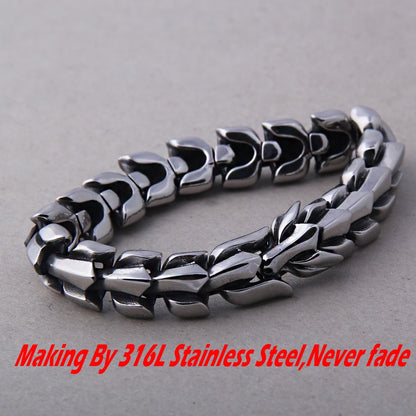 Herenarmband roestvrij staal JW4